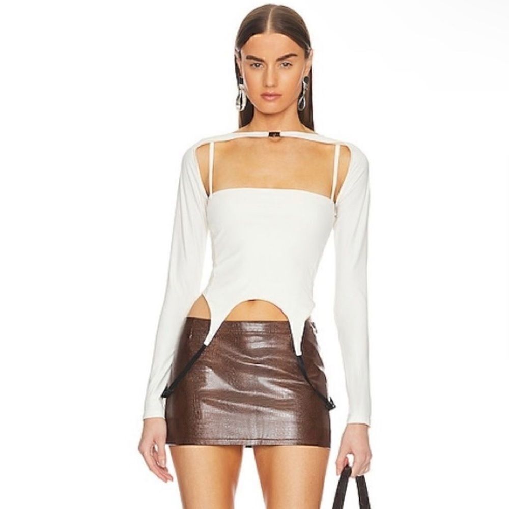 Miaou NWT Phoenix Top Crème Size Large